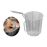 Maxbell Stainless Steel Food Colander Sifter Fry Basket for Noodles Frying 10cm