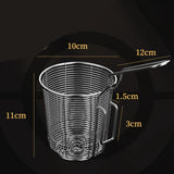 Maxbell Stainless Steel Food Colander Sifter Fry Basket for Noodles Frying 10cm