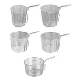 Maxbell Stainless Steel Food Colander Sifter Fry Basket for Noodles Frying 10cm