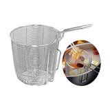 Maxbell Stainless Steel Food Colander Sifter Fry Basket for Noodles Frying 12cm