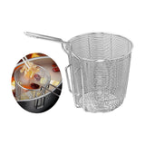 Maxbell Stainless Steel Food Colander Sifter Fry Basket for Noodles Frying 12cm