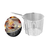 Maxbell Stainless Steel Food Colander Sifter Fry Basket for Noodles Frying 14cm