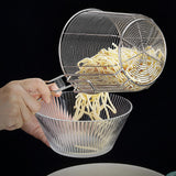Maxbell Stainless Steel Food Colander Sifter Fry Basket for Noodles Frying 14cm