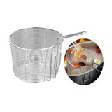 Maxbell Stainless Steel Food Colander Sifter Fry Basket for Noodles Frying 16cm