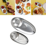 Maxbell Fries Plate Dish Food Plate Dessert Serving Tray for Dining Table Restaurant large