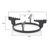 Maxbell Multifunction Gas Rings Reducer Rack Durable for Tea Kettles Butter Warmers
