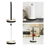 Maxbell Paper Towel Holder Standing Toilet Storage Accessories for Home Bathroom black