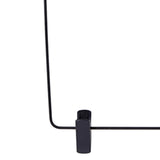 Maxbell Coat Rack for Boys Girls Outfits Garments Holder Shirts for Cloakroom Home black