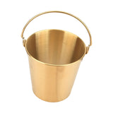Maxbell Ice Bucket Cooling Tool with Handle Storage Bucket for Restaurant Hotel 1000ML Aureate