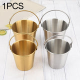 Maxbell Ice Bucket Cooling Tool with Handle Storage Bucket for Restaurant Hotel 700ML Aureate