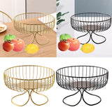 Maxbell Light Luxury Durable Fruit Basket Stand Storing Holder for Vegetable Farmhouse Aureate