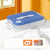 Maxbell Dumplings Organizer for Home Kitchen Clear, Durable PP Material Easily Clean Single floor