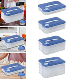 Maxbell Dumplings Organizer for Home Kitchen Clear, Durable PP Material Easily Clean Single floor