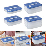 Maxbell Dumplings Organizer for Home Kitchen Clear, Durable PP Material Easily Clean Single floor