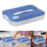 Maxbell Dumplings Organizer for Home Kitchen Clear, Durable PP Material Easily Clean Single floor