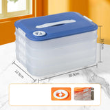 Maxbell Dumplings Organizer for Home Kitchen Clear, Durable PP Material Easily Clean four floors