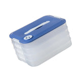 Maxbell Dumplings Organizer for Home Kitchen Clear, Durable PP Material Easily Clean four floors