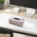 Maxbell Tissue Box Cover Dispenser Tissue Case Facial Tissue Holder for Kitchen Pink