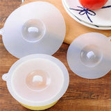 Maxbell 5 Pieces cup Lids Reusable Seal for Travel Family Glass Cups S