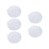 Maxbell 5 Pieces cup Lids Reusable Seal for Travel Family Glass Cups S
