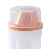 Maxbell Sealed Cereal Container Food Dispenser Rice Storage Bin for Sugar Cereal Pink  Large