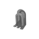 Maxbell Aluminum Toothbrush Holder Storage Rack Wall No Drilling Install Rustpoof Grey