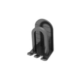 Maxbell Aluminum Toothbrush Holder Storage Rack Wall No Drilling Install Rustpoof Black