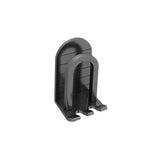 Maxbell Aluminum Toothbrush Holder Storage Rack Wall No Drilling Install Rustpoof Black