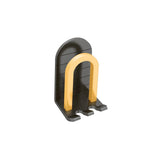 Maxbell Aluminum Toothbrush Holder Storage Rack Wall No Drilling Install Rustpoof Black Aureate