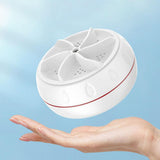 Maxbell Portable Mini Washing Machine Waterproof USB for Home Apartment Travel without switch color box
