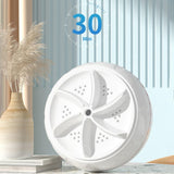 Maxbell Portable Mini Washing Machine Waterproof USB for Home Apartment Travel with switch color box