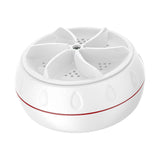 Maxbell Portable Mini Washing Machine Waterproof USB for Home Apartment Travel with switch clear box