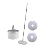 Maxbell Self Wring Rotation Floor Mop with Bucket for Hardwood Laminate Apartment 2 Microfiber Rag