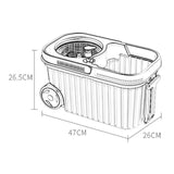Maxbell Hands Floor Mop and Bucket Multifunctional for Outdoor Windows Laminate