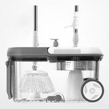 Maxbell Hands Floor Mop and Bucket Multifunctional for Outdoor Windows Laminate