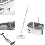 Maxbell Hands Floor Mop and Bucket Multifunctional for Outdoor Windows Laminate