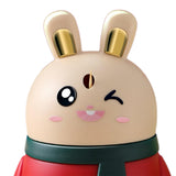 Maxbell Rabbit Shape Toothpick Dispenser Pressing Small Size Accessory Durable Red