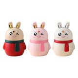 Maxbell Rabbit Shape Toothpick Dispenser Pressing Small Size Accessory Durable Red