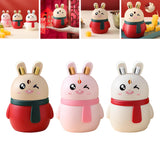 Maxbell Rabbit Shape Toothpick Dispenser Pressing Small Size Accessory Durable Red