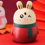 Maxbell Rabbit Shape Toothpick Dispenser Pressing Small Size Accessory Durable Red