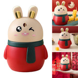 Maxbell Rabbit Shape Toothpick Dispenser Pressing Small Size Accessory Durable Red