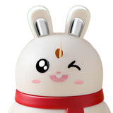 Maxbell Rabbit Shape Toothpick Dispenser Pressing Small Size Accessory Durable White