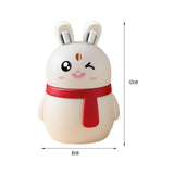 Maxbell Rabbit Shape Toothpick Dispenser Pressing Small Size Accessory Durable White