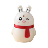 Maxbell Rabbit Shape Toothpick Dispenser Pressing Small Size Accessory Durable White