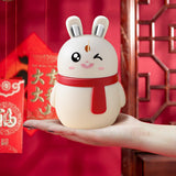 Maxbell Rabbit Shape Toothpick Dispenser Pressing Small Size Accessory Durable White