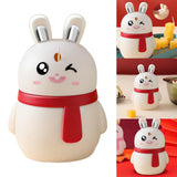 Maxbell Rabbit Shape Toothpick Dispenser Pressing Small Size Accessory Durable White