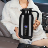 Maxbell Car Kettle for Boiling Water, Eggs, Coffee, Tea for Drivers Camping Truck 12v 24v
