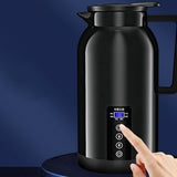 Maxbell Car Kettle for Boiling Water, Eggs, Coffee, Tea for Drivers Camping Truck 12v 24v