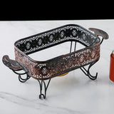 Maxbell Roasting Pan Rack for Fish Deep Baking Tray Durable Material Accessory