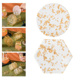Maxbell Clear Acrylic Cup Coasters Tabletop Protection for Home Office Round